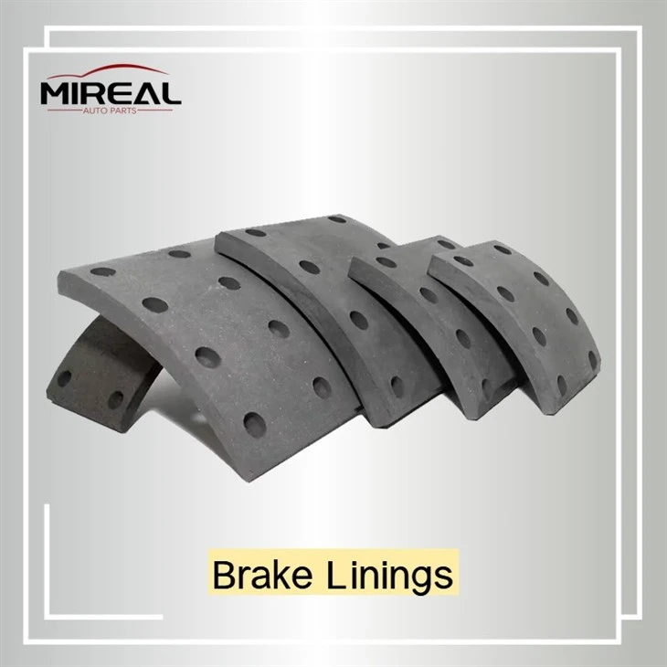 Factory Price Heavy Vehicle Parts Bus Parts Brake Linings Yutong Bus Brake Lining